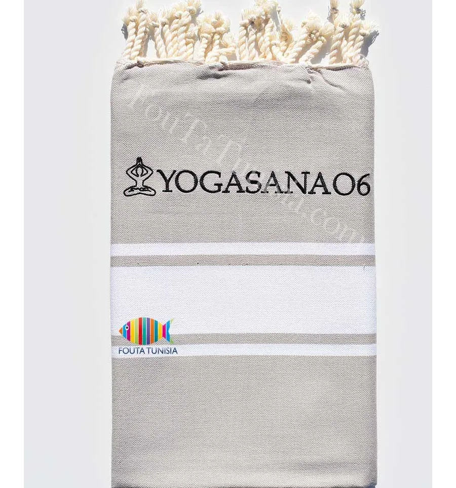 Telo mare ricamato per yoga Fouta Tunisia - 2