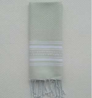 Mini fouta verde pistacchio Fouta Tunisia - 1