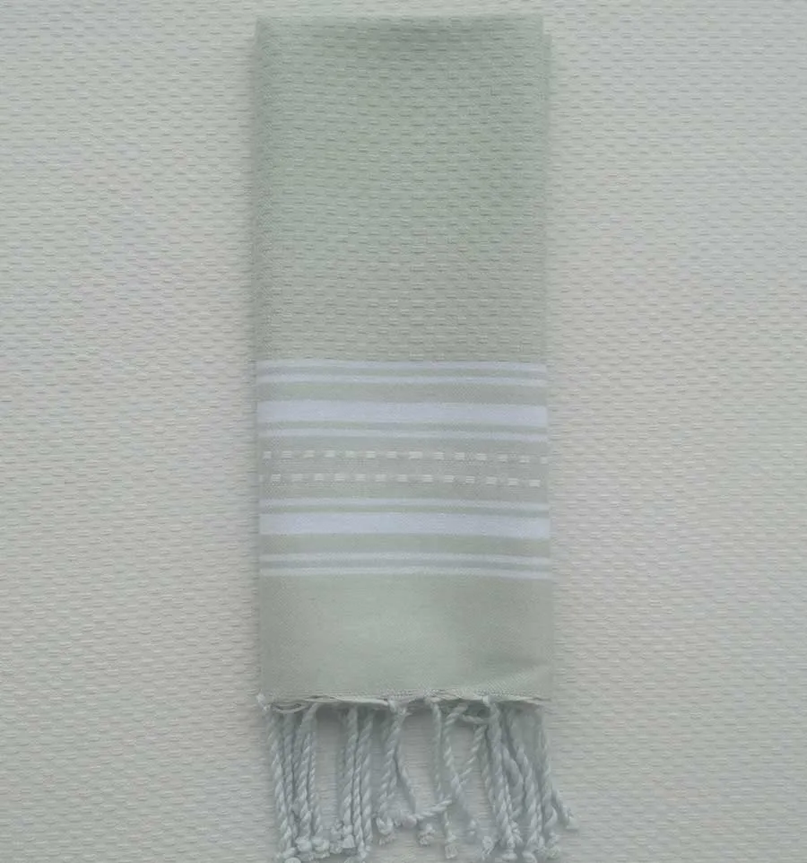 Mini fouta verde pistacchio Fouta Tunisia - 1