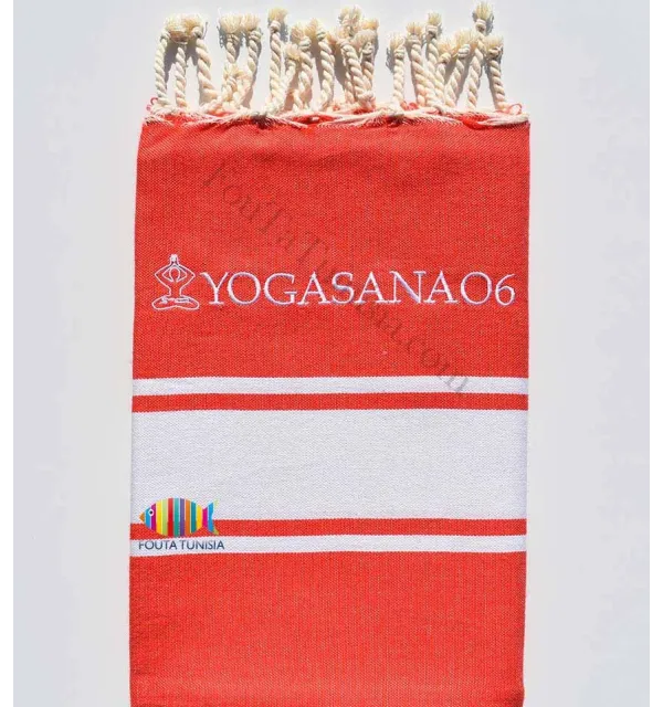 Telo mare ricamato per yoga Fouta Tunisia - 6