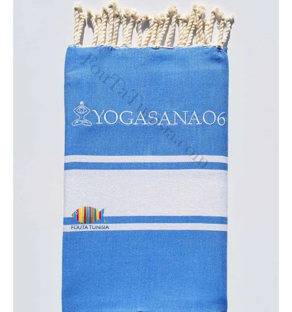 Telo mare ricamato per yoga Fouta Tunisia - 7