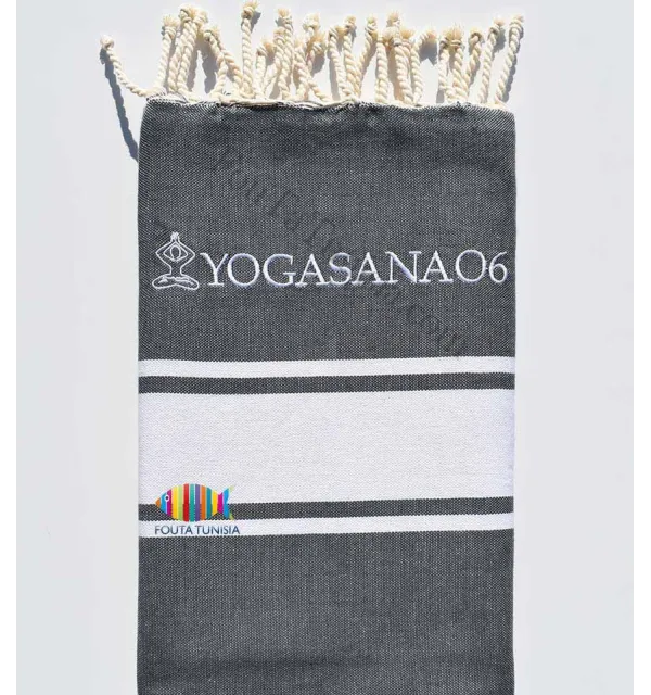 Telo mare ricamato per yoga Fouta Tunisia - 8