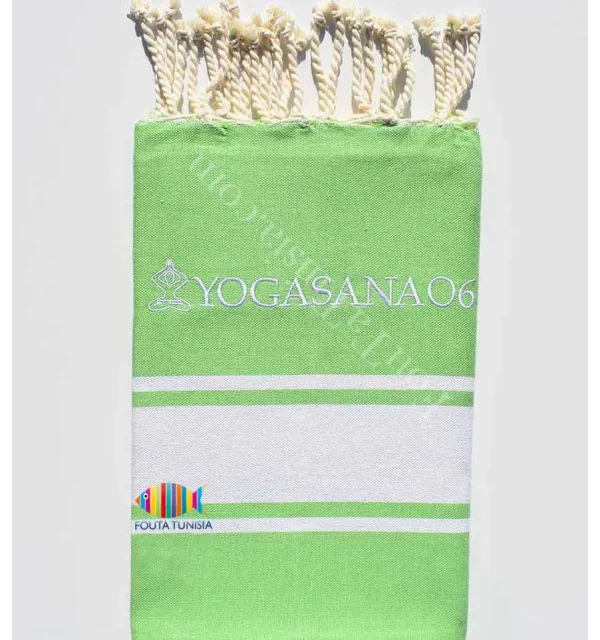 Telo mare ricamato per yoga Fouta Tunisia - 10